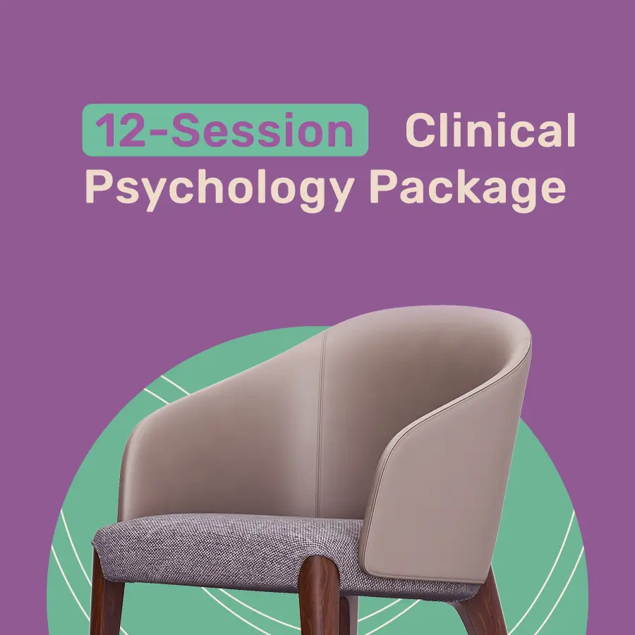 Package of 12 sessions with a psychologist